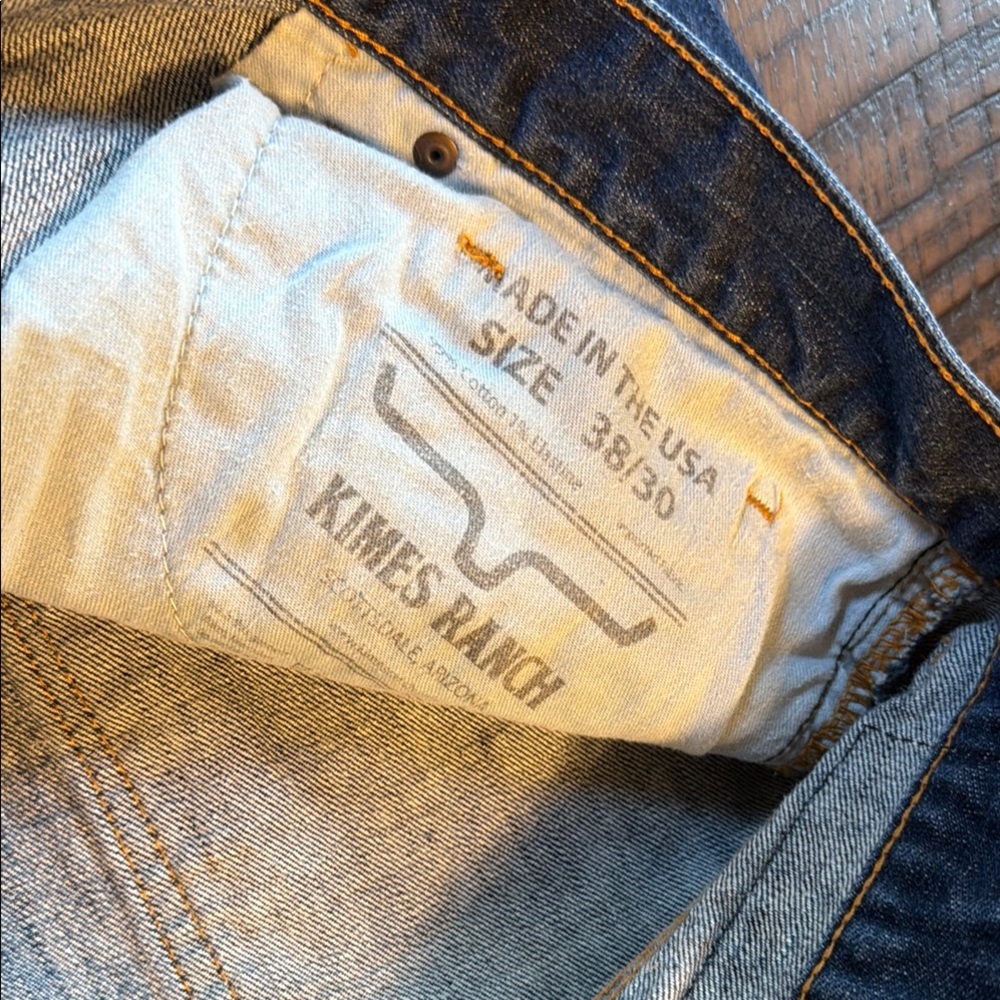 Kimes Ranch ROGER Fit Blue Denim Jeans - Picture 3 of 5